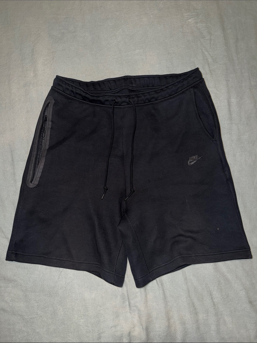 Men’s Nike Tech Fleece Black Athletic Shorts